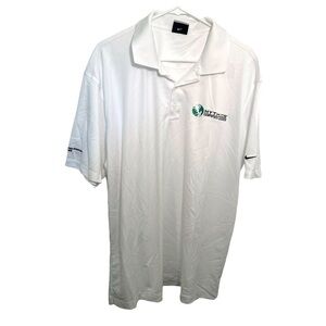 Nike Golf Polo Shirt Fit Dry White Mythics